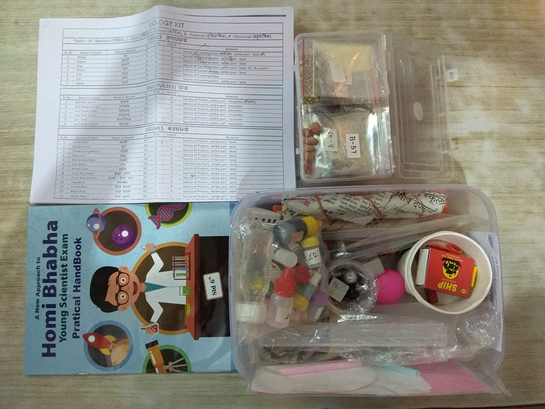 Smart science kit for Homi Bhabha exam Dombivli Thane Mumbai